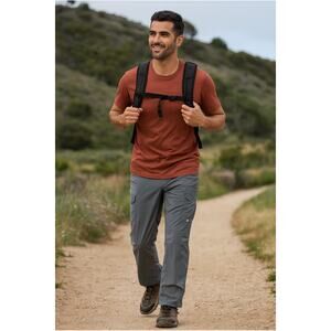 REI gray nylon cargo outdoor travel hiking pants men’s size XXL x 30” inseam